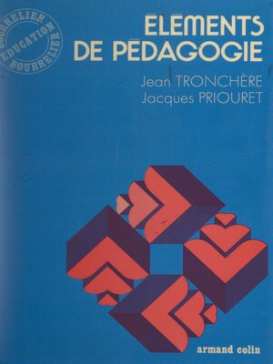 cover image of Éléments de pédagogie